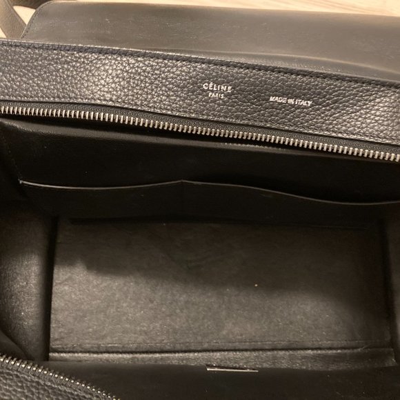 MINT condition Celine trapeze silver hardware + black medium - Picture 9 of 13